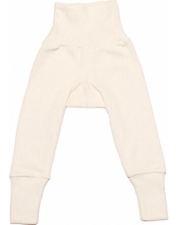 Cosilana Baby-Bundhose aus Baumwolle/Merinowolle/Seide - Natur