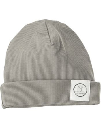 Cosy Roots Organic Rib Beanie Vegan GOTS grey 20
