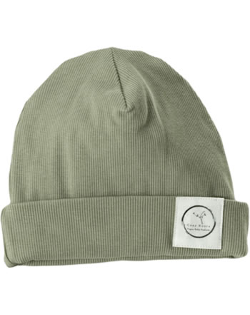 Cosy Roots Organic Rib Beanie Vegan GOTS khaki 20