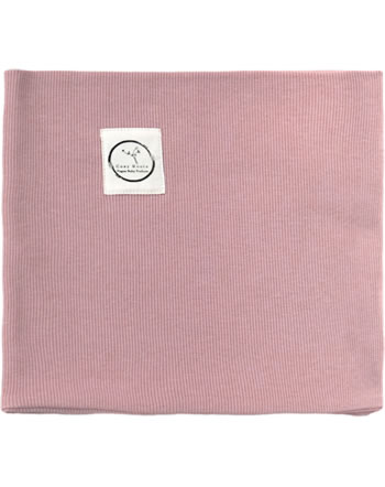 Cosy Roots Organic Rib Scarf Vegan GOTS dusty rose 30
