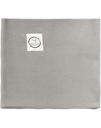 Cosy Roots Organic Rib Scarf Vegan GOTS grey 30