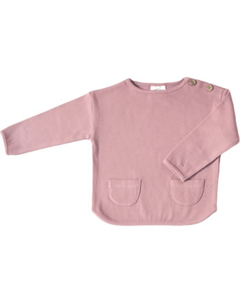 Cosy Roots Organic Rib Sweatshirt Vegan GOTS dusty rose 40