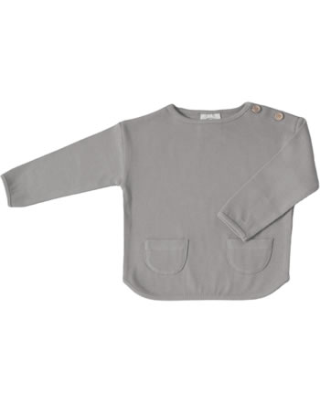 Cosy Roots Organic Rib Sweatshirt Vegan GOTS grey 40