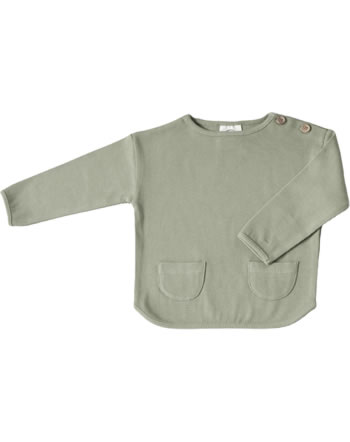 Cosy Roots Organic Rib Sweatshirt Vegan GOTS khaki 40