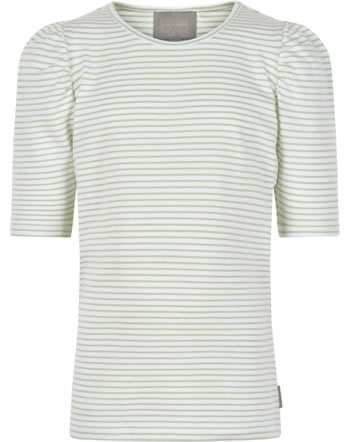 Creamie Shirt short sleeve striped sea foam