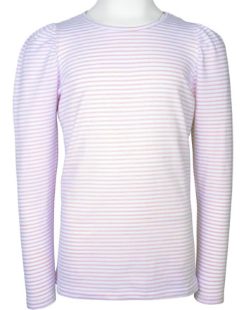 Creamie Mädchen-Shirt Langarm gestreift pink lady 821862-5806