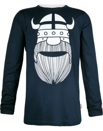 Danefae Kinder-T-Shirt Langarm BASIC ERIK navy 11454-3304