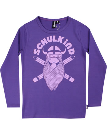 Danefae Shirt long sleeve SCHULKIND FREJA shy purple