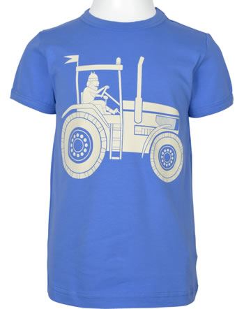 Danefae T-Shirt Kurzarm RAINBOW RINGER TRAKTHOR fresh blue