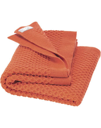 Disana Baby Wool Blanket GOTS curry orange 5114 771 001