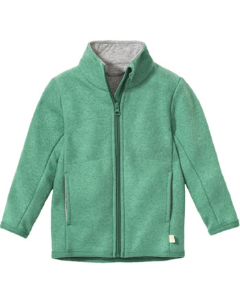 Disana Zipper jacket virgin wool GOTS mint 3251 515
