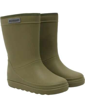 En Fant Thermo-Boots 'Long' gefütterte Gummistiefel mit Wollfutter - Mayflower