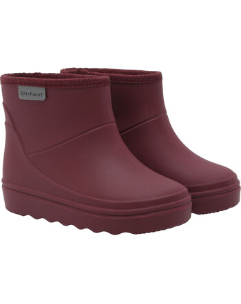 En Fant Thermo-Boots 'Short' gefütterte Gummistiefel mit Schurwollfutter - Port Royale