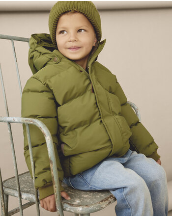 En Fant Winter-Steppjacke mit abnehmbarer Kapuze - Mayflower