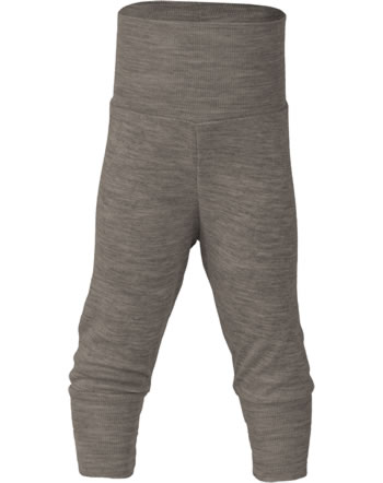 Engel Baby trousers w. waistband virgin wool/silk walnut 703501-75 GOTS