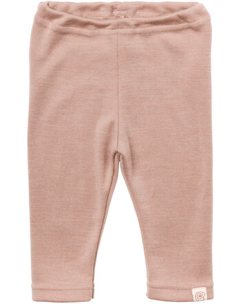 Engel Baby-Leggings aus Interlock - Dusty Rose