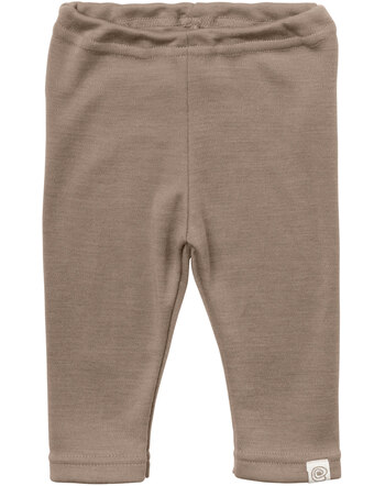 Engel Baby-Leggings aus Interlock - Sand