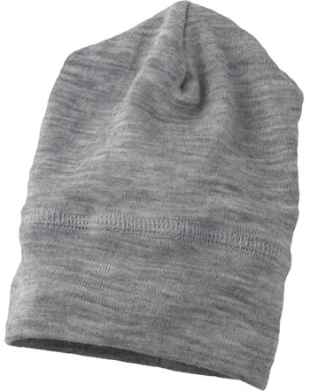 Engel Baby Hat wool/silk light grey melange