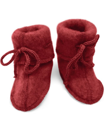 Baby shoes with lacing fleece IVN BEST jasper melange
