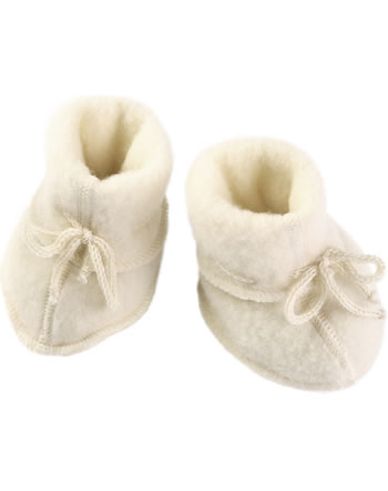 Engel Baby-Schühchen mit Bändel Fleece IVN BEST natur