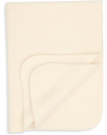 Engel Baby-Decke aus Wollfleece 100 x 80 cm - Natur