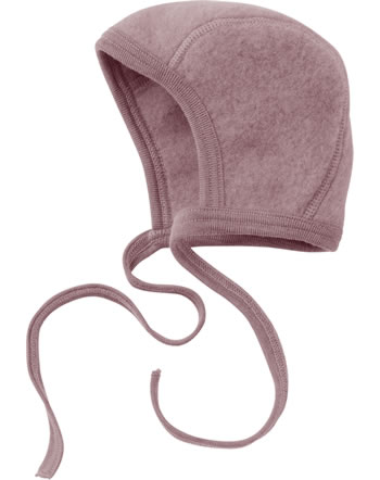 Engel Fleece bonnet de laine IVN-BEST redwood melange 575550-051E