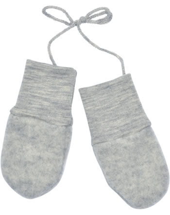 Engel Fleece Mittens of wool grey