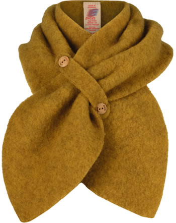 Engel Children´s scarf woolfleece safran melange