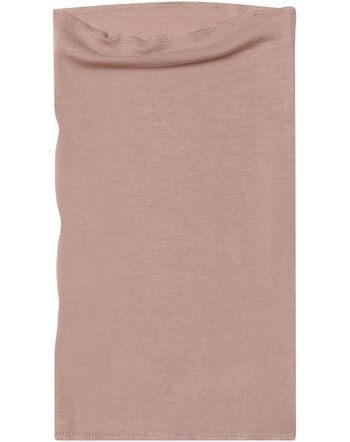 Engel Kinder-Schlauchschal/Loop aus Wolle/Seide - Dustyrose