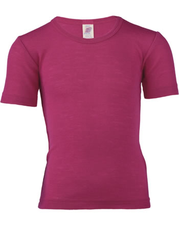 Engel Undershirt short sleeve GOTS raspberry
