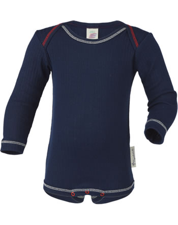 Engel Langarm-Body Baumwolle indigo