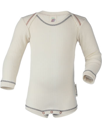 Engel Langarm-Body Baumwolle natur