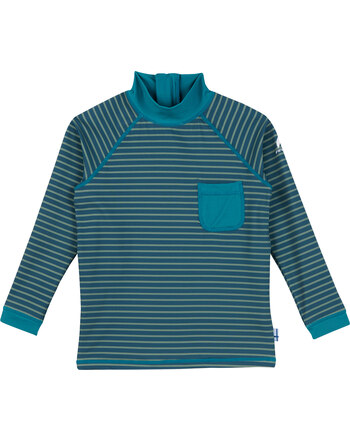Finkid Surf-Shirt DELFIINI EKO with UPF 50+ - Ocean/Mosaic