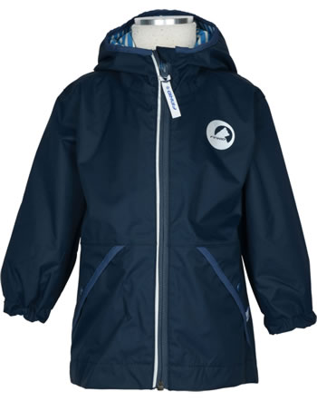 Finkid Essentials Outdoor Jacket Zip-In PUUSKIAINEN navy/denim