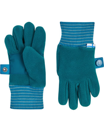Finkid Fleece Gloves SORMIKAS deep teal/seaport 1632025-330102