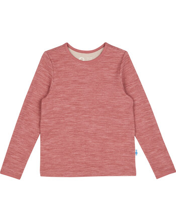 Finkid Funktions-Langarmshirt aus Wolljersey TAAMO SOFT - Cedar