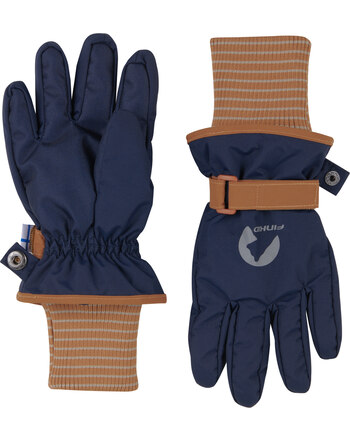 Finkid Handschuhe Fingerhandschuhe PIKKURILLI - Navy/Almond