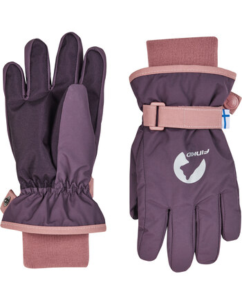 Finkid Handschuhe Fingerhandschuhe PIKKURILLI - Plum/Peach