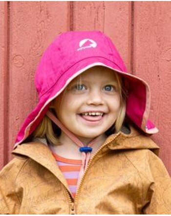 Finkid Summer Hat Sou' Wester RANTA SPORT beet red/rose