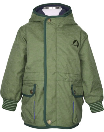 Finkid Boys Outdoor Jacket 2 in 1 KAMU ICE bronze green/deep teal 1132010-333330