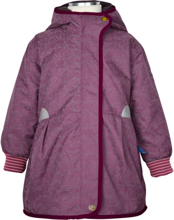 Finkid Girl´s Outdoor Jacket 2 in 1 AINA ICE eggplant/beet red 1132011-259260