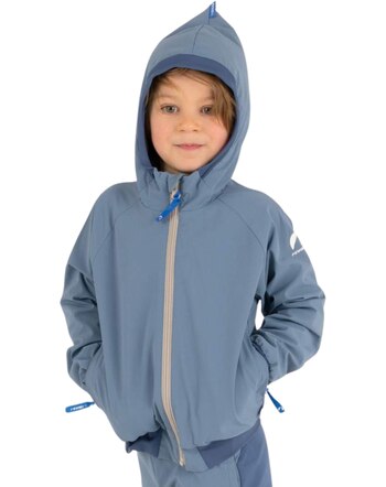 Finkid Outdoor-Jacke 'Juokka Protect' mit UV-Schutz 50+ und Mückenschutz - Bluestone