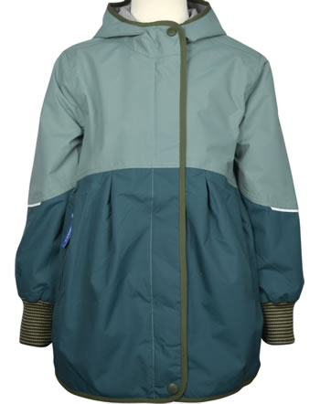 Finkid Outdoorjacket AINA MOVE trellis/bronze green