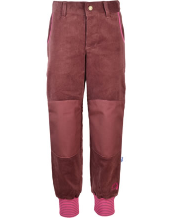 Finkid Pantalons en velours côtelé  KISULI sable/raspberry
