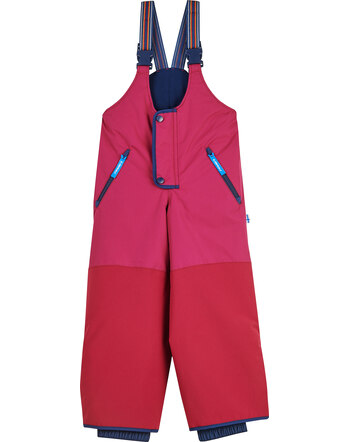 Finkid Waterproof Winterpants KAJO HUSKY beet red/navy