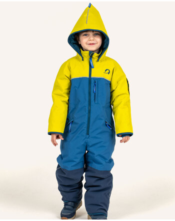 Finkid Schneeanzug/-Overall 'Vilkas Snow' extra warm ❄ - Apple Green/Ocean