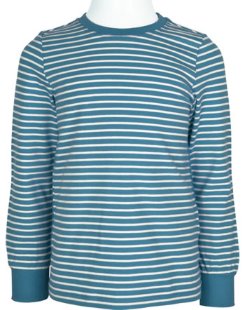 Finkid Shirt Langarm RULLA  seaport/offwhite 1532016-102406