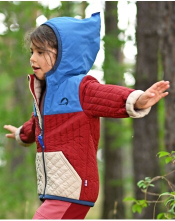 Finkid Stepp-Jacke 'Tonttu Air' - Deep Water/Denim