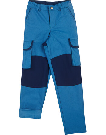 Finkid Reinforced cargopants KELKKA CANVAS real teal