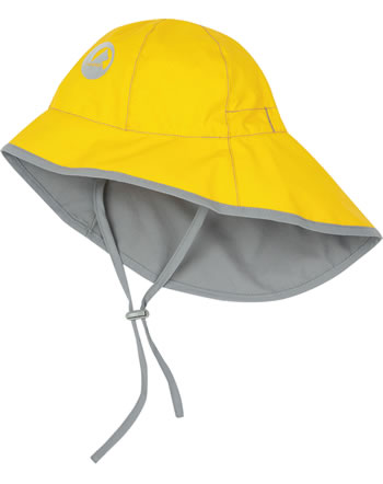 Finkid Weatherproof Sou´wester Chapeau TIHKU yellow/storm 1611010-607542
